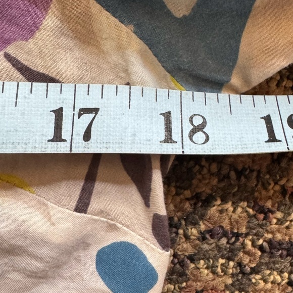 BODEN 100% Cotton Light Floral 3/4 Button Down Top Size 8 Spring/Summer - Picture 8 of 10